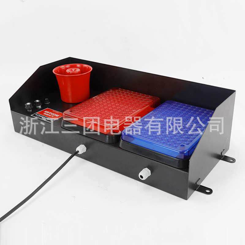 光源信号报警装置LED高亮灯珠九音可选高音发分贝报警器100W