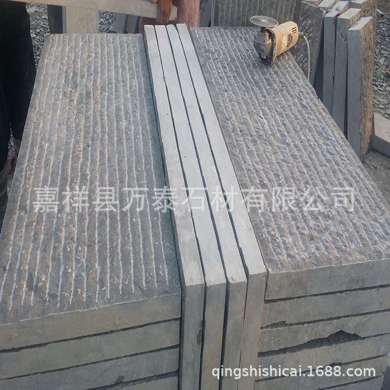 仿古青石板铺装选用30-200cm防滑处理用于园林绿化庭院园林景观