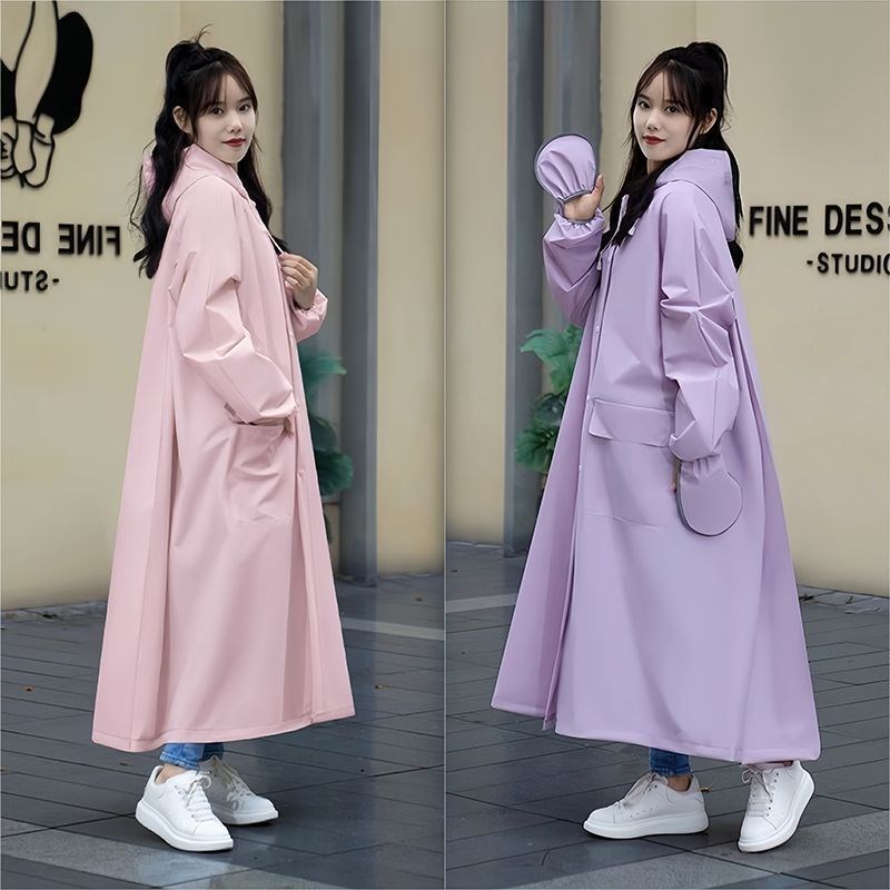 电动车雨衣穿脱方便雨衣全身一体式长款女款防风防雨全身成人徒步