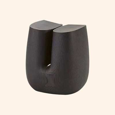 意式极简边几设计师款U型实木矮凳北欧poliform客厅UBE创意梳妆凳