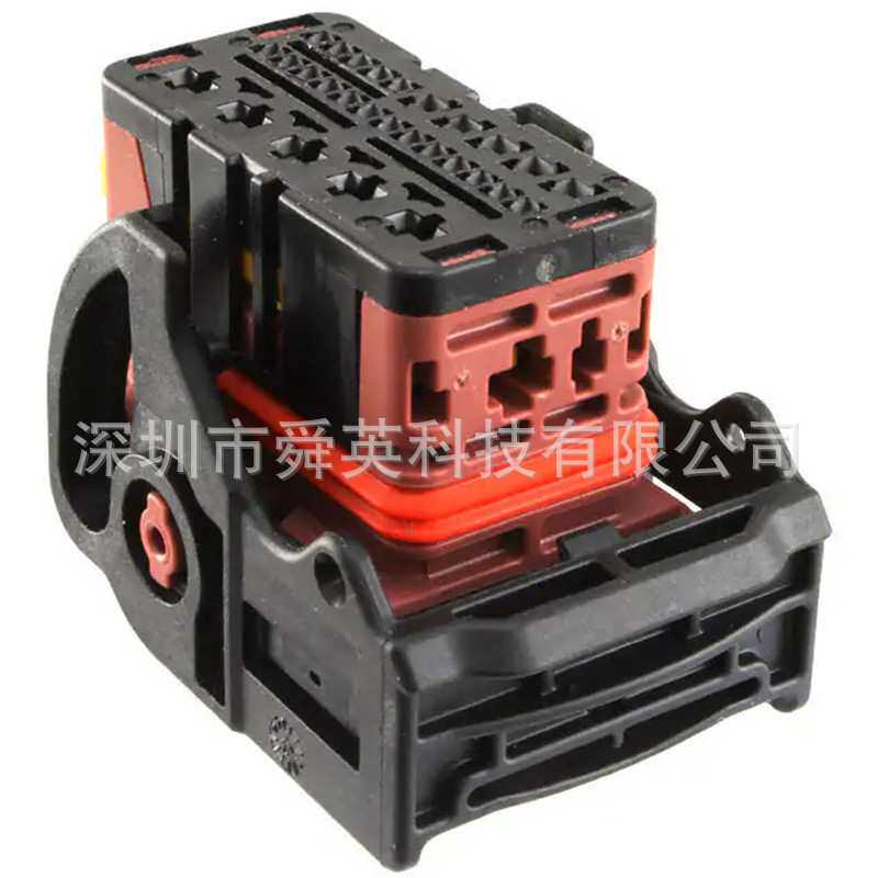 Molex莫仕CMC汽车连接器3行28路电缆安装黑色母64318-3011