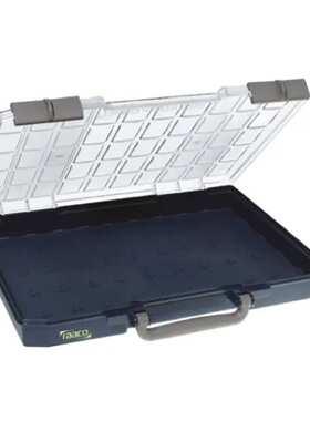 Raaco 零件收纳盒136266,413mmx57mmx330mm,可调储物格带透明盖板