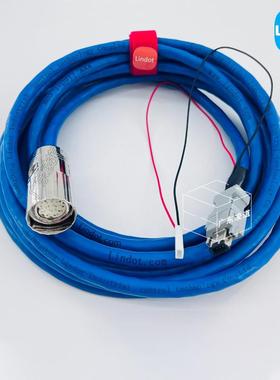 兼容汇川S6-L-P12J-5.0-EX延长线 SV660伺服防爆编码器线IS620N