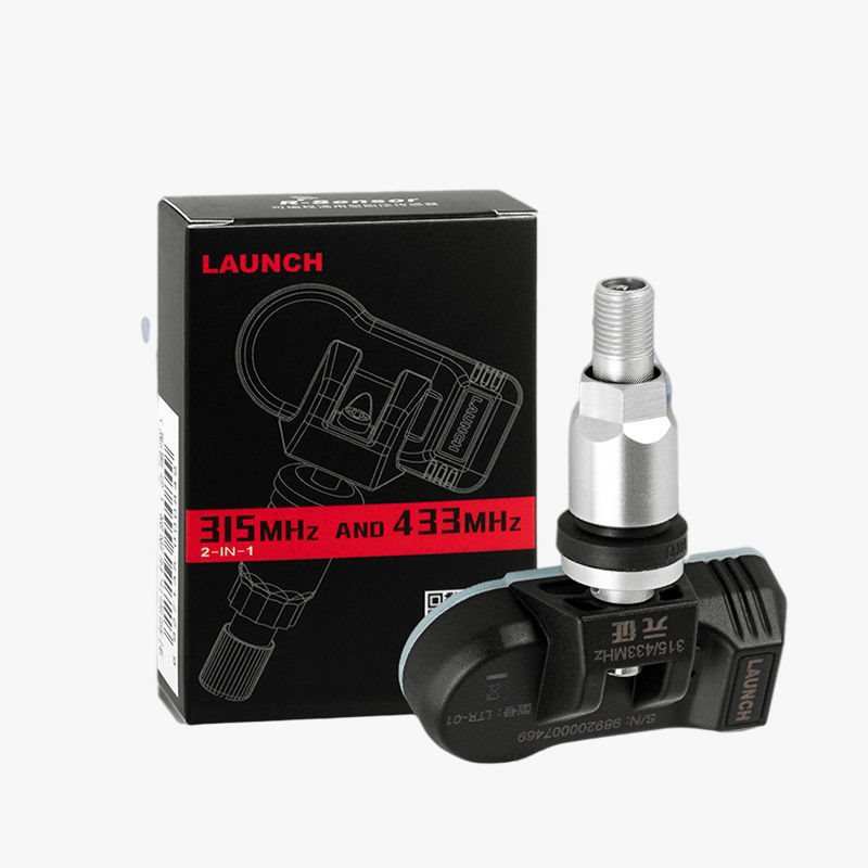 元征X431双频率胎压传感器原车系统315和433配合CRT501通通搞定