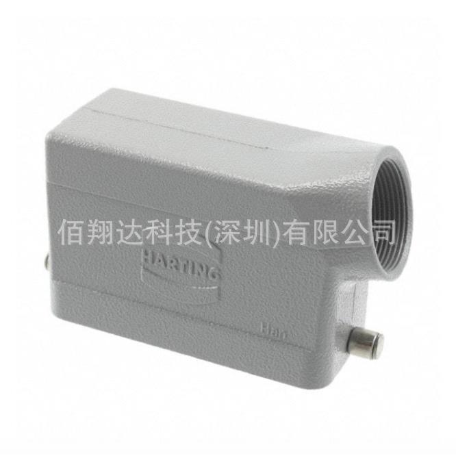 Harting浩亭 19302161542 Han 16B-HMC-gs-R-M32 上壳侧出单锁扣