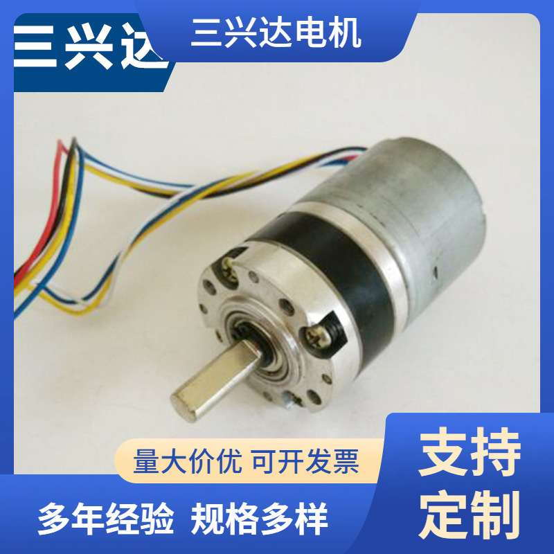 微型直流无刷行星减速电机JX42-4235 内置霍尔外接驱动减速电机