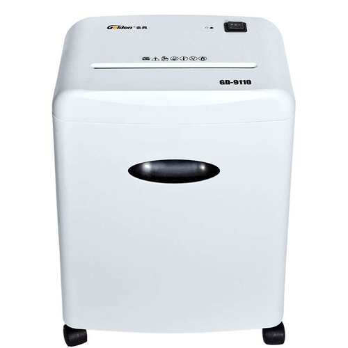 金典（GOLDEN）GD-9110碎纸机电动办公碎纸机 段状家用粉碎机 碎