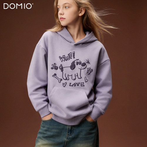 DOMIO女童卫衣松弛系列