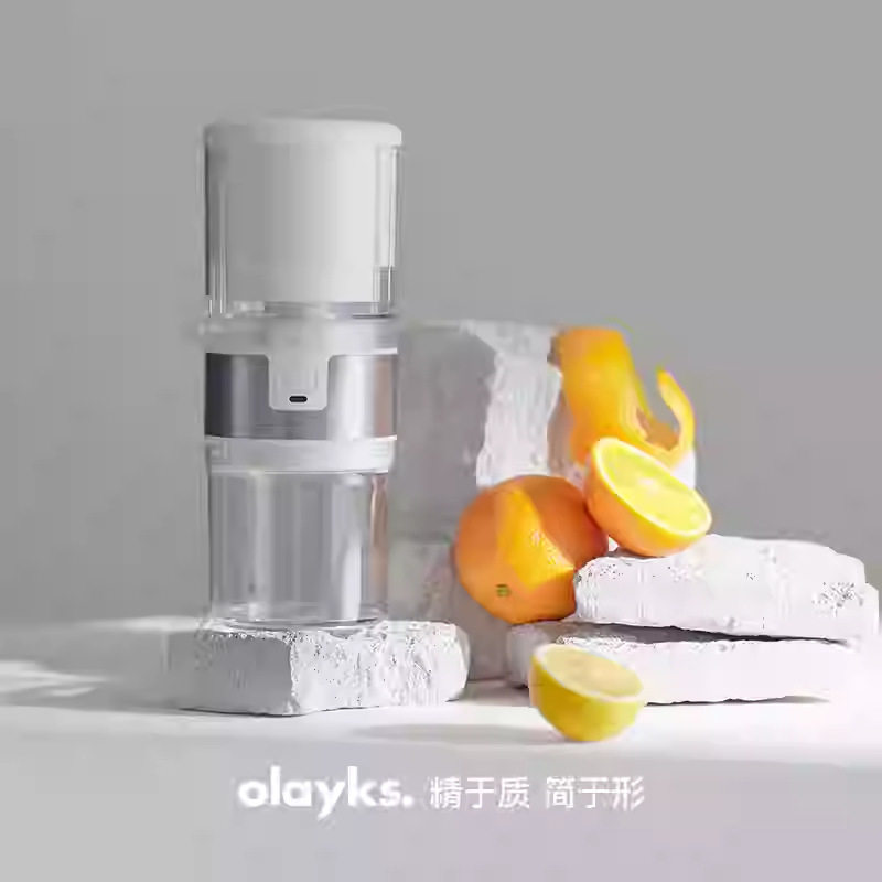 olayks立时欧莱克橙汁机榨汁机汁渣分离全自动小型电动无线便携图片