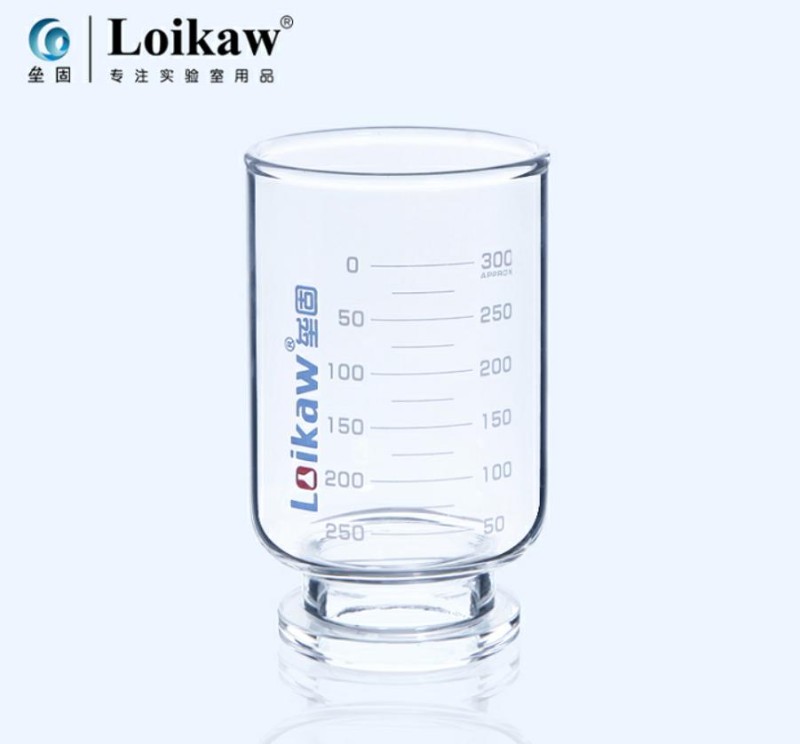 GL45 螺口 容积过滤s器 砂芯过滤装置 配蓝盖瓶 螺口转换接头