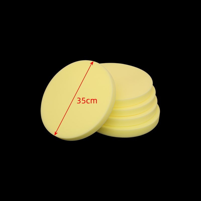 圆形海绵垫片高密度圆凳坐垫蒲团内胆衬垫凳子M加厚海绵芯直径50c