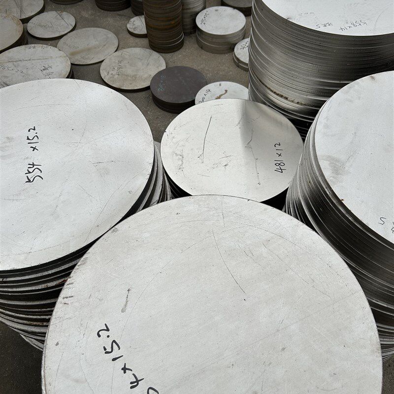 304圆 不锈钢割圆n 现货 304法兰内孔 盲板毛坯 激光割圆利用料