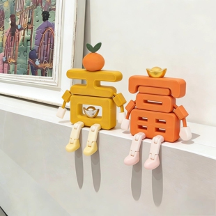 新年装饰摆件2026马年春节过年家居客厅玄关桌面装饰品氛围感布置