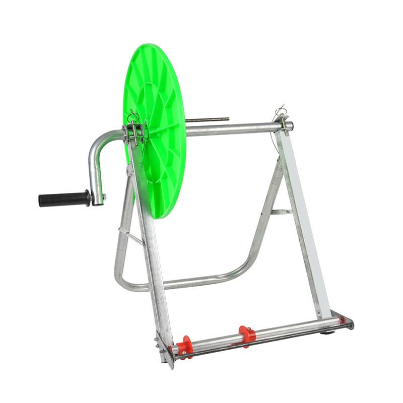 新款落地式水带收纳神器卷管器水管不拆接头懒人手摇卷带器收卷器