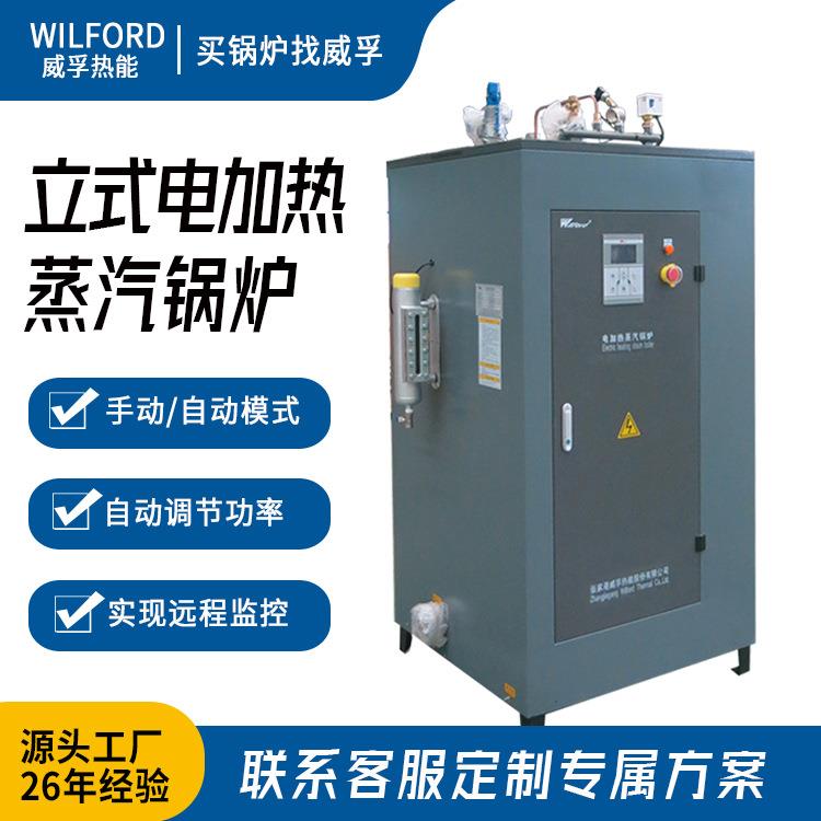 电加热蒸汽发生器低噪音商用小型立式锅炉干洗店洗衣房纺织服装用