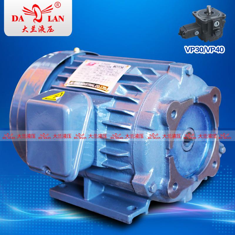 JIUTENG久腾液压电机3-PHASE INDUCTION VP30油泵专用电机3HP5HP