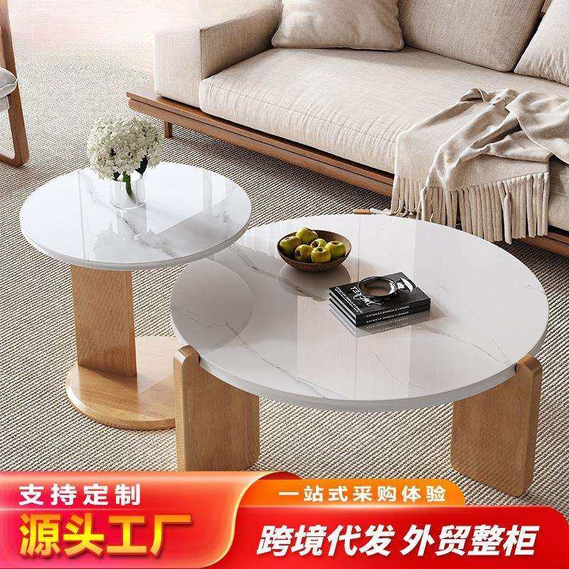 木岩板小茶几北欧意式沙发边几阳台休闲小茶桌小户型家用卧室使用,鲜花速递/花卉仿真/绿植园艺,割草机/草坪机,淘宝优惠券,粉丝福利购,淘宝优惠卷