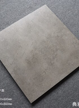 仿古砖600x600灰色水泥砖客厅哑光地砖800x8P00素色瓷砖卫生间墙