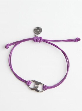 时尚工作服夜梦趣梦手链梦慈善红绳情V侣手链同款男女