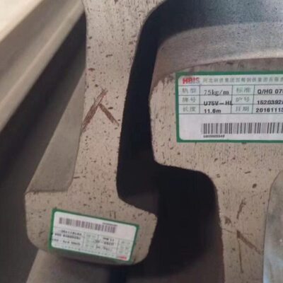 国际标准出口钢轨BS100A 外标轨道钢135RE 160E 160E2现货销售