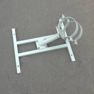 路灯式抱箍伏组件抱杆支架杆光定制太阳能电池板安装杆固定电线立