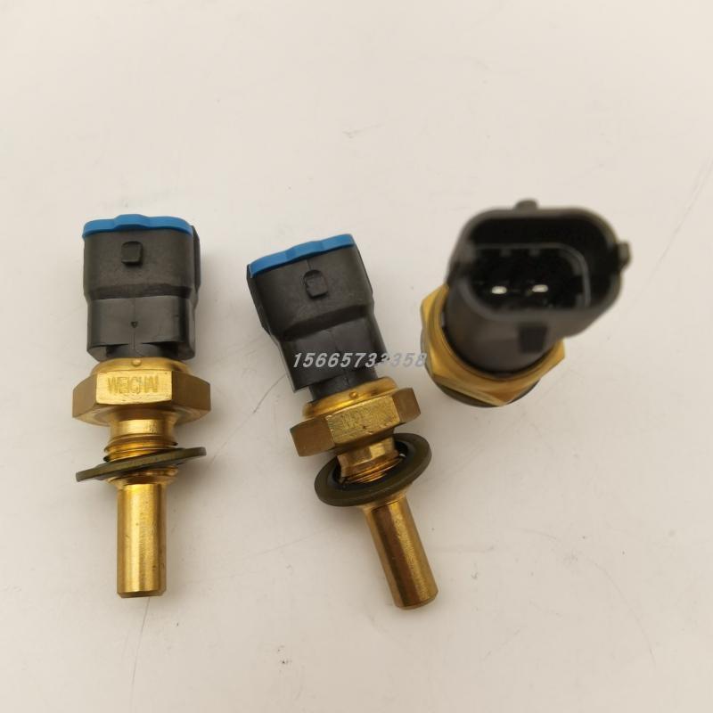 潍柴P12P13发动机水温传感器水温感应塞环境温度传感器原厂装车件