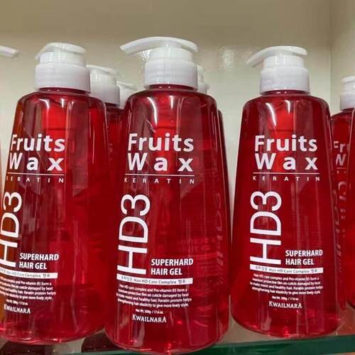 韩国原装水果之乡护发定型啫喱膏 弹力营养 500ML