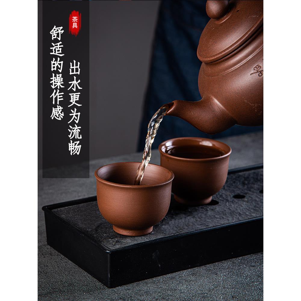宜兴紫砂壶大容量大茶壶手工茶壶单壶陶瓷家用茶具