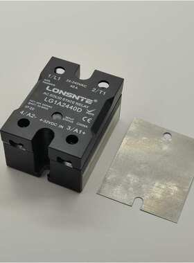 LG1A24100A蓝石固态继电器单相220VAC交流控制交流过零 SSR-100AA