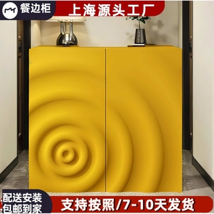 新品创意钢琴烤漆鞋柜现代简约玄关柜装饰柜烤漆餐边柜碗柜储物柜