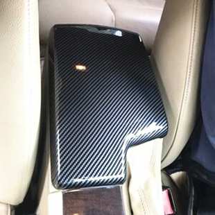 320li内饰改装 适用于宝马老3系碳纤扶手箱面板盖套E90E92E93 325