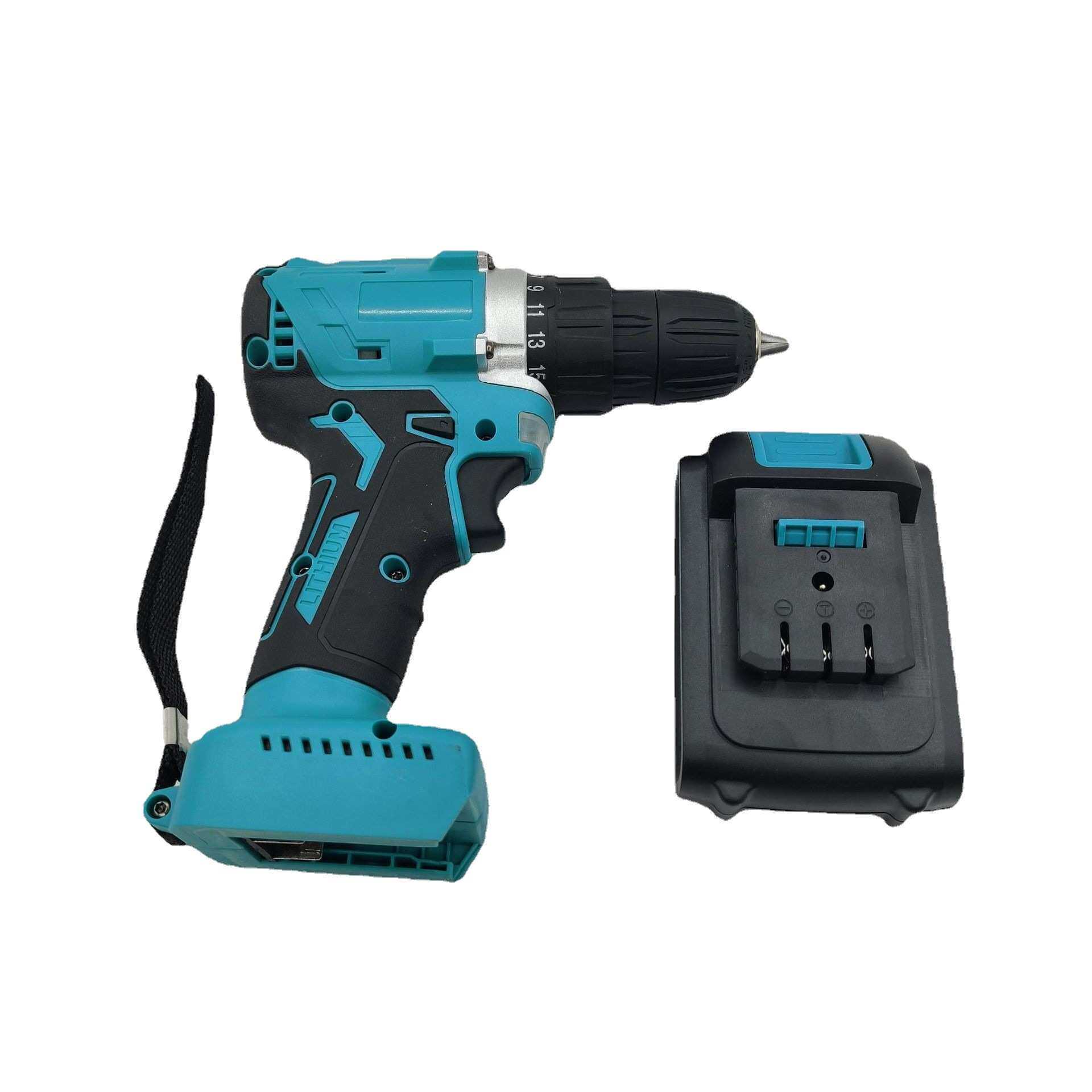 厂家直销电动变速工具无刷充电钻充电锂电手电钻电动螺丝刀