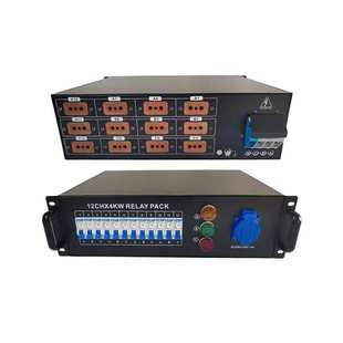 12路2KW直通箱12路4KW电源直通柜婚庆宴会厅电源配电箱舞台灯光