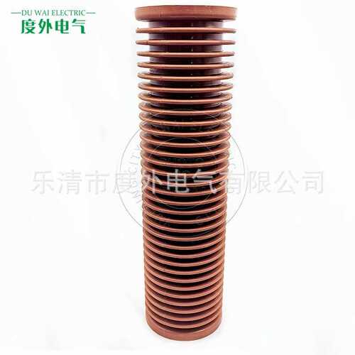 35KV绝缘子 高压配电柜D110*400H 高强度支柱绝缘子 上下孔M16