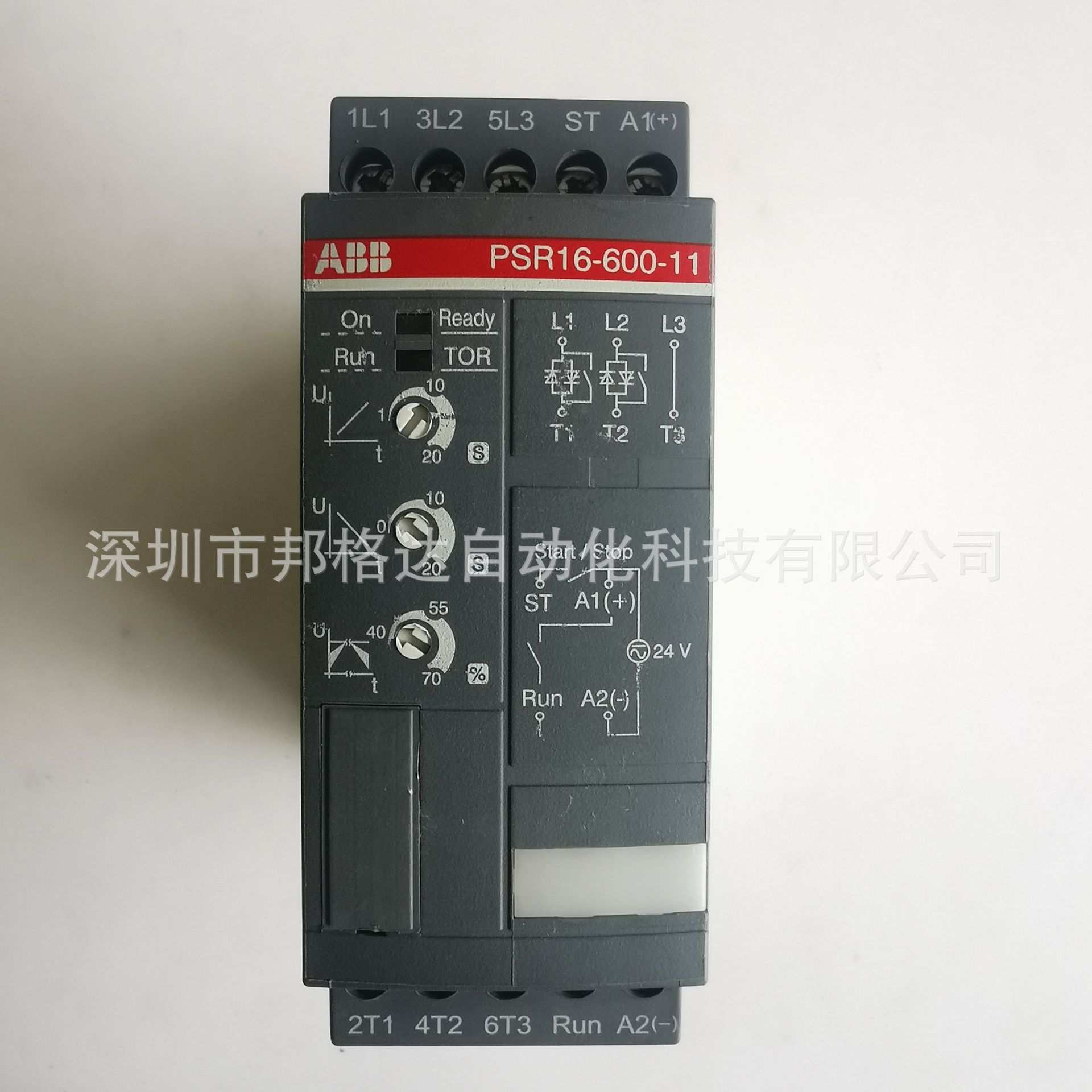 现货原装ABB软启动器PSR16-600-11 1SFA896107R1100 7.5KW成色新