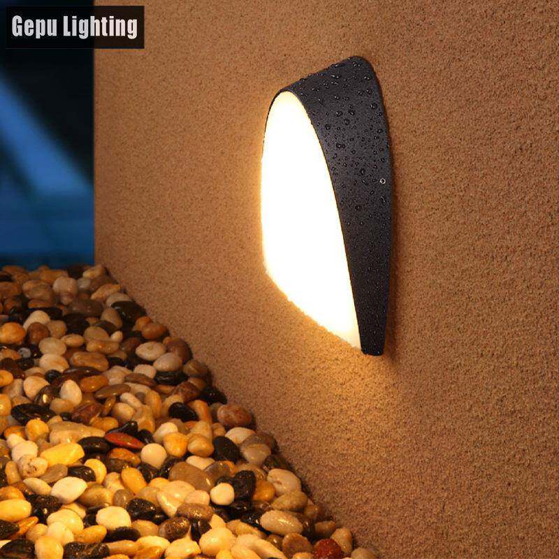 户外壁灯室外防水led地脚灯走廊楼梯台阶灯庭院围墙现代简约铝材