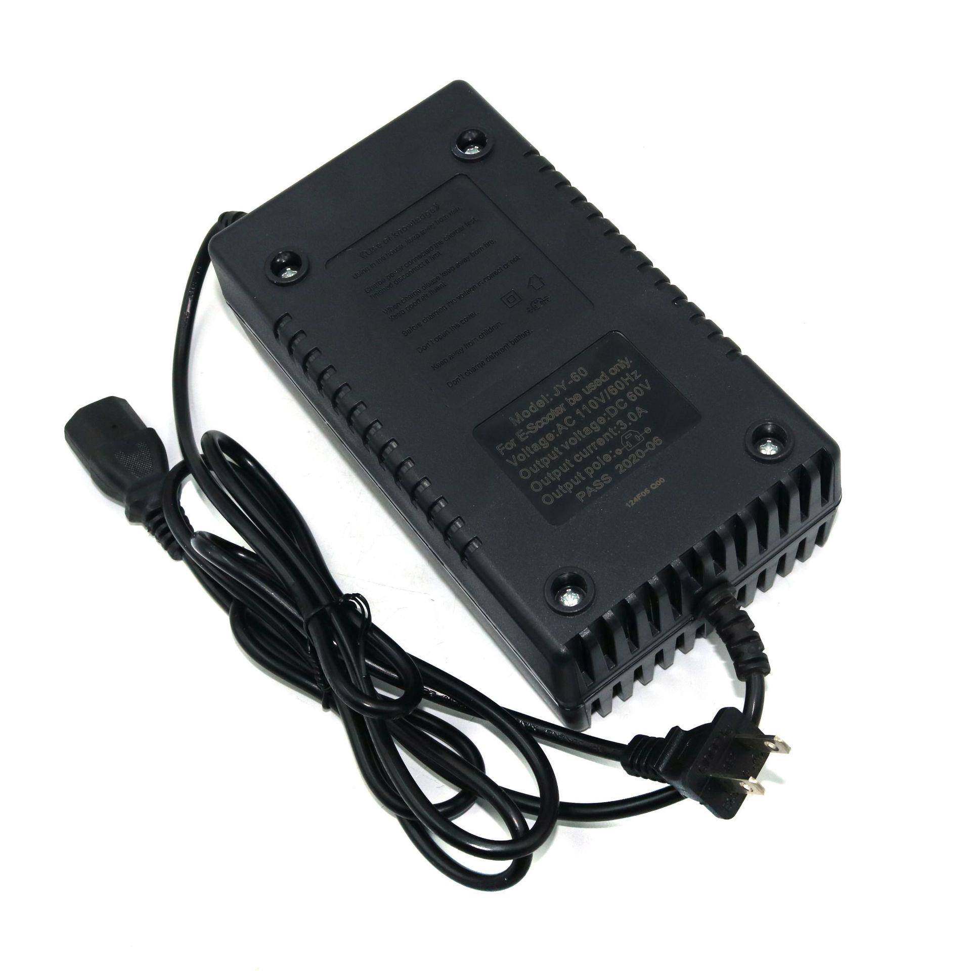 110VAC60V3A（amp）电动自行车/滑板车充电器/铅酸电池充电器电瓶