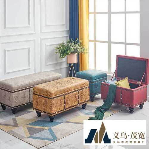 收纳凳子储物凳可坐家用门口多功能长方形箱服装店长条换鞋沙发柜