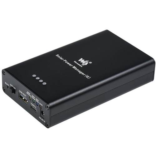 太阳能电源管理模块C型 TypeC充电7800mAh锂电池板载多种保护电路