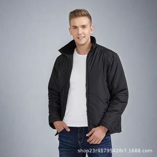 雷克兰F280/T200/T300/D140摇粒绒内夹克衣防寒服内胆黑色