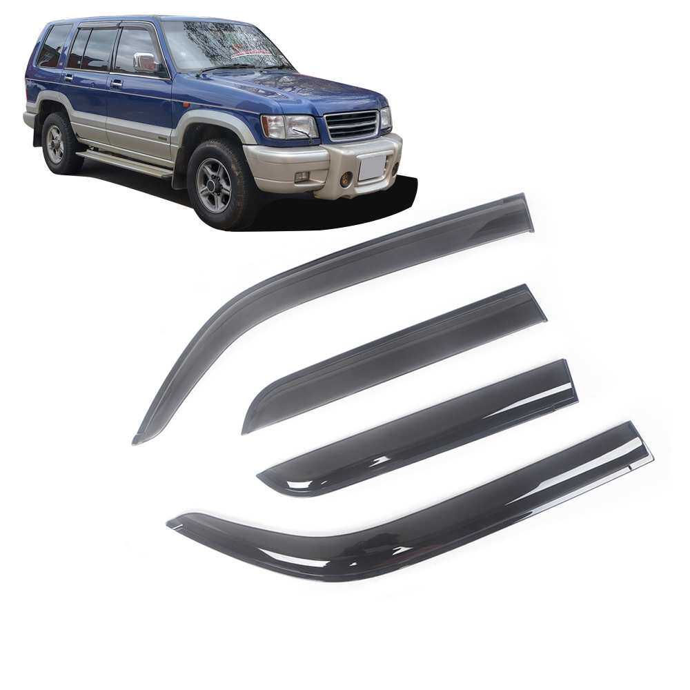 适用五十铃ISUZU TROOPER 1992-2002晴雨挡侧窗导流板雨眉加厚注