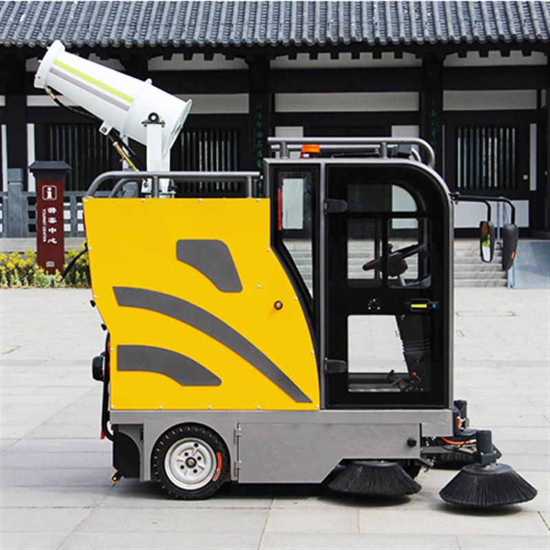 驾驶式扫地车工业商用工厂物业环卫电动道路清扫车多功能扫地机