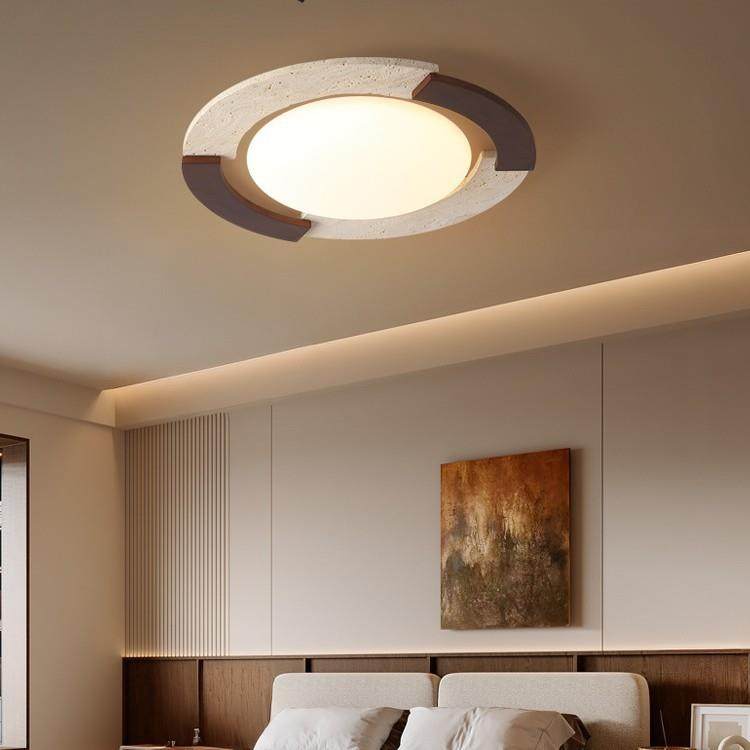 千禧设计师主卧室LED吸顶灯黄洞石胡桃木复古儿童房间灯2025新款,鲜花速递/花卉仿真/绿植园艺,割草机/草坪机,淘宝优惠券,粉丝福利购,淘宝优惠卷