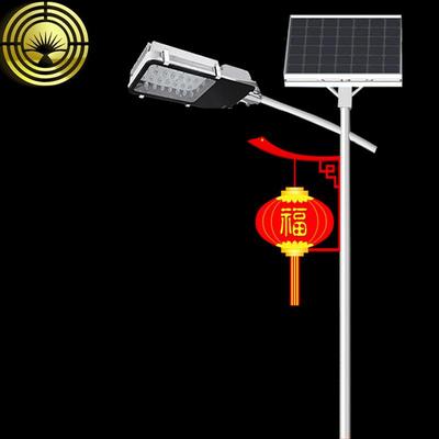 路易恒升锂电灯笼太阳能路灯中国结太阳能灯市政道路景观节日路灯