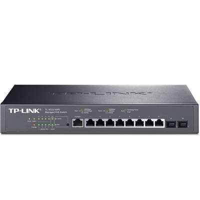 普联TP-LINK 全千兆二层网管POE供电以太网交换机8口16口24口48口