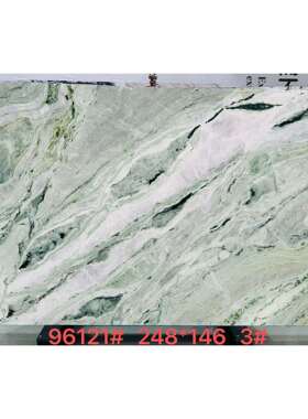 云中翡翠Shangrila green大理石大板白色系石材工装家装地砖墙砖
