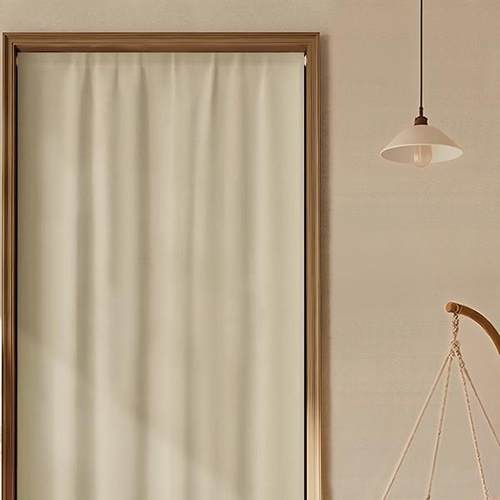 免打孔门帘隔断帘卧室房间家用宿舍厕所门口遮挡帘挂帘纯色布帘子