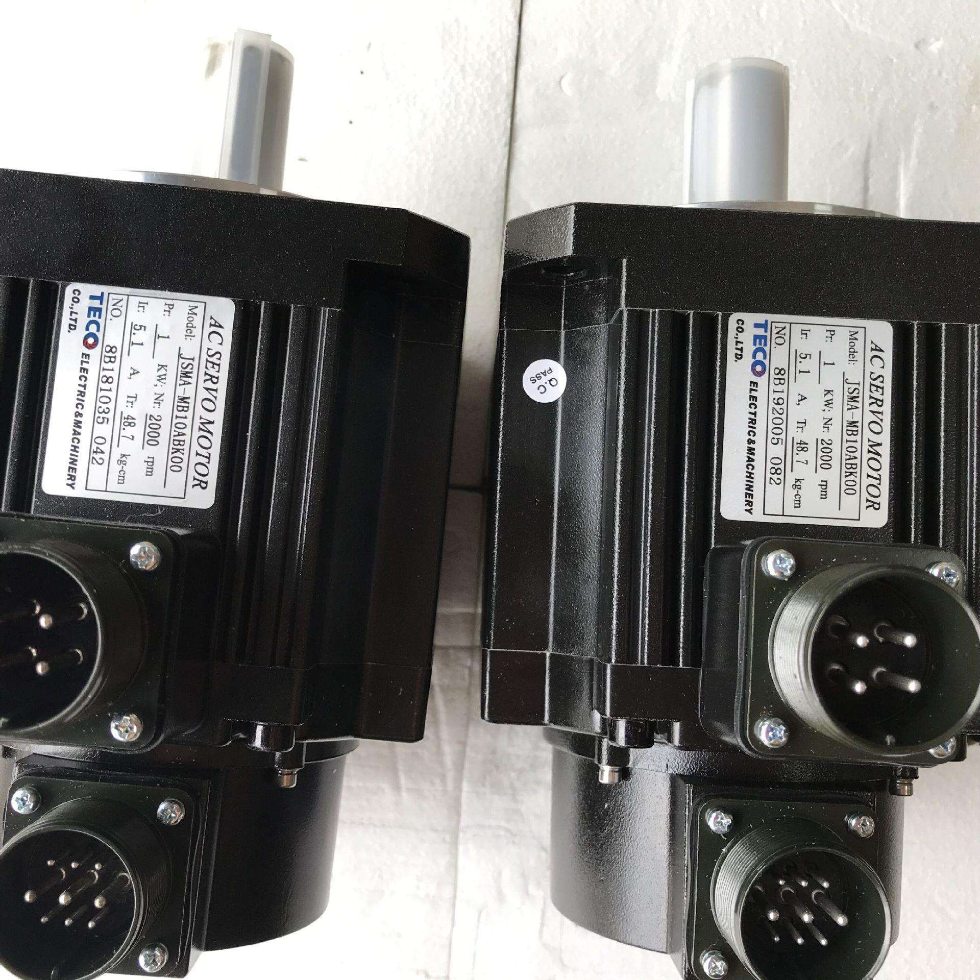 东元伺服电机JSMA-MB10ABK00 1KW 220V 2000转