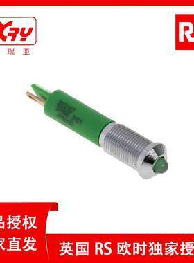 欧时电子RS PRO 绿色LED面板指示灯205-167  6mm工业 信号灯