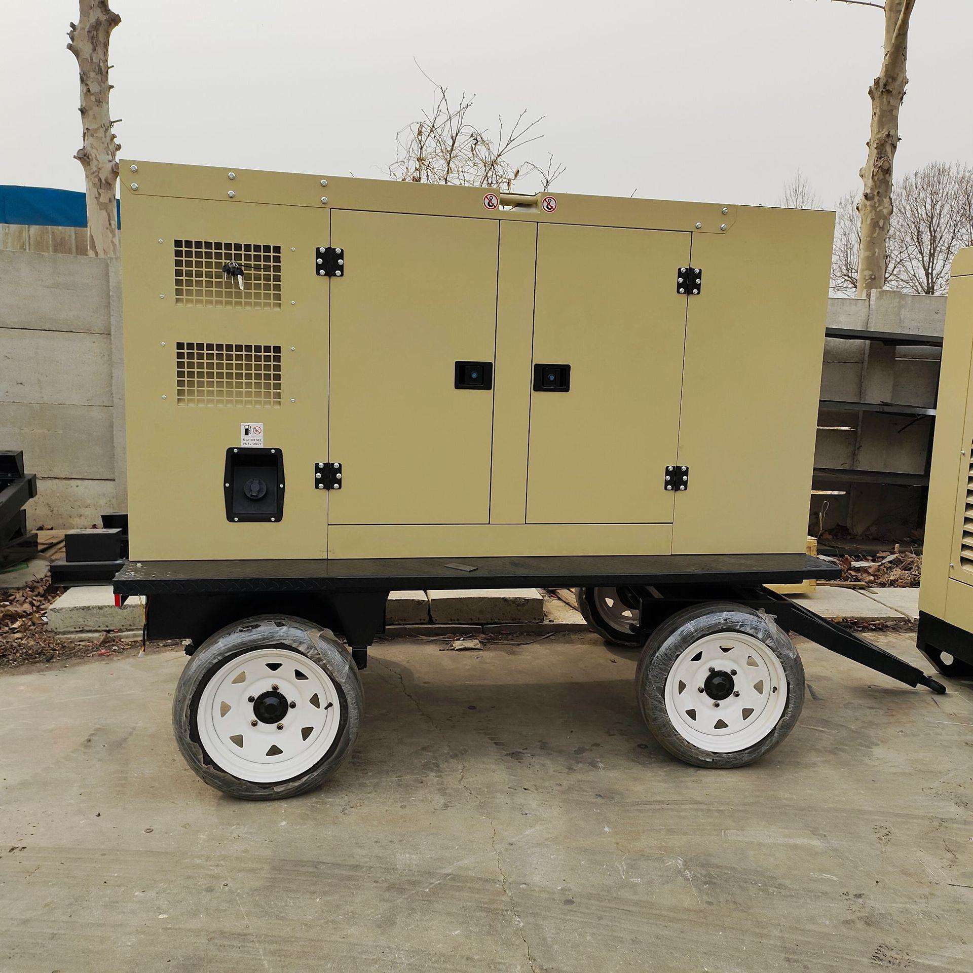 HX50KW 潍柴发电机组移动静音柴油发电机组 自动化50千瓦发电机组